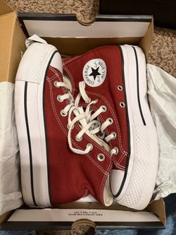 Platform High Top Converse 6.5