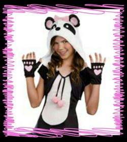 Kid Panda Costume