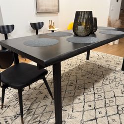 Dining solid Wood Table $400