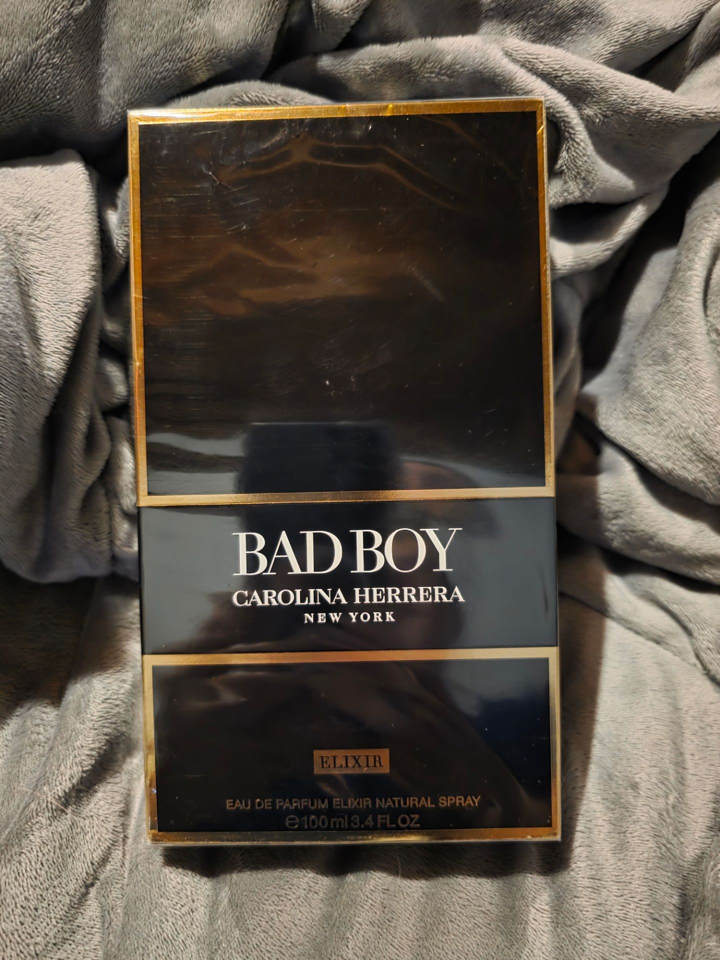 Carolina Herrera Bad Boy Elixir 3.4 oz 100% AUTHENIC GUARANTEED