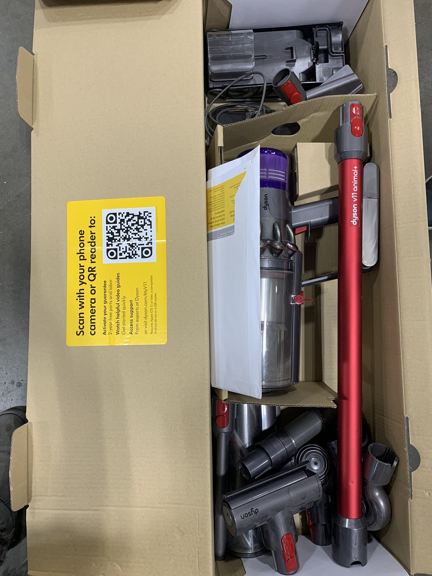 Dyson V11 Animal+ Cordless Red Wand Stick Vacuum Cleaner for Sale in