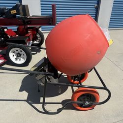 6.0 cu. ft. 3/4 HP 120-Volt Motor Direct Drive Cement Mixer