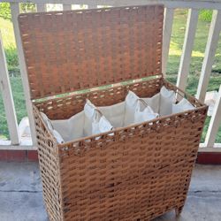 New In Box! New!laundry hamper  3/1 H26 L25 W 13 