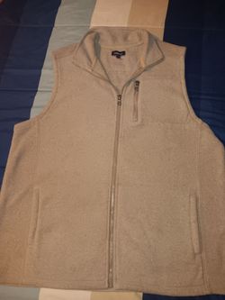 Croft & Barrow Fleece Zip-Up Vest