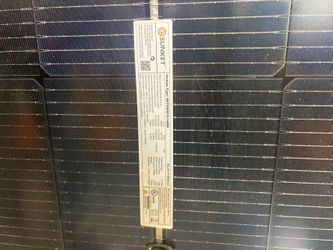 $160 Sunket 580watts Solar Panels