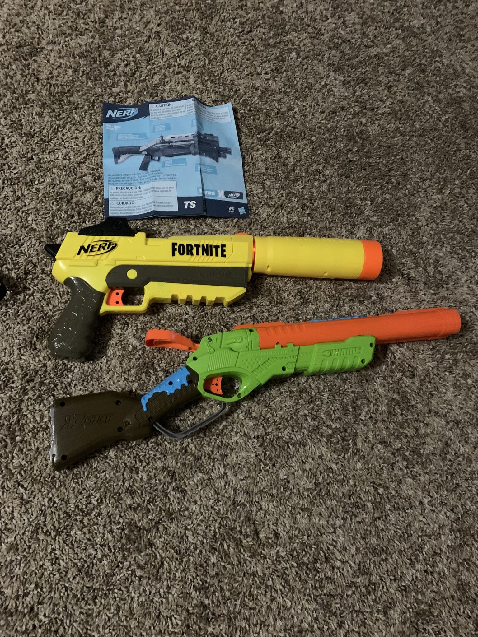 Nerf Guns, darts, and archery