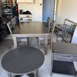 Table, Chairs, Coffee Table, Side Table