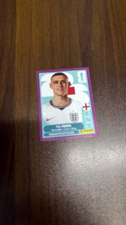 Purple border FIFA panini World Cup stickers