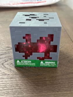 Authentic Minecraft Jelly Cube in red