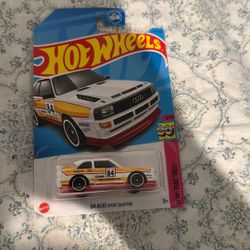 Hot Wheel 84 Audi Sport Quattro 