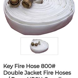 Key Hose Company 1.5"×100' DJ Fire Hose Dp15-800