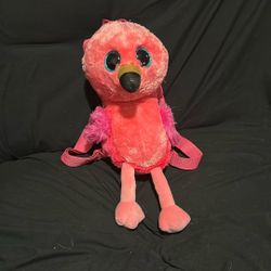 Super Cute Ty Flamingo Backpack Never Used Perfect Condition