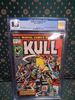 Kull the Conqueror #9 CGC 8.5 Marvel Comics 1973