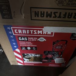 CRAFTSMAN (50-State) 3400-PSI 2.4-GPM Cold Water Gas Pressure washer with 5 Spray Tips