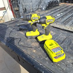 Ryobi 18v HP Compact Driver And Drill 