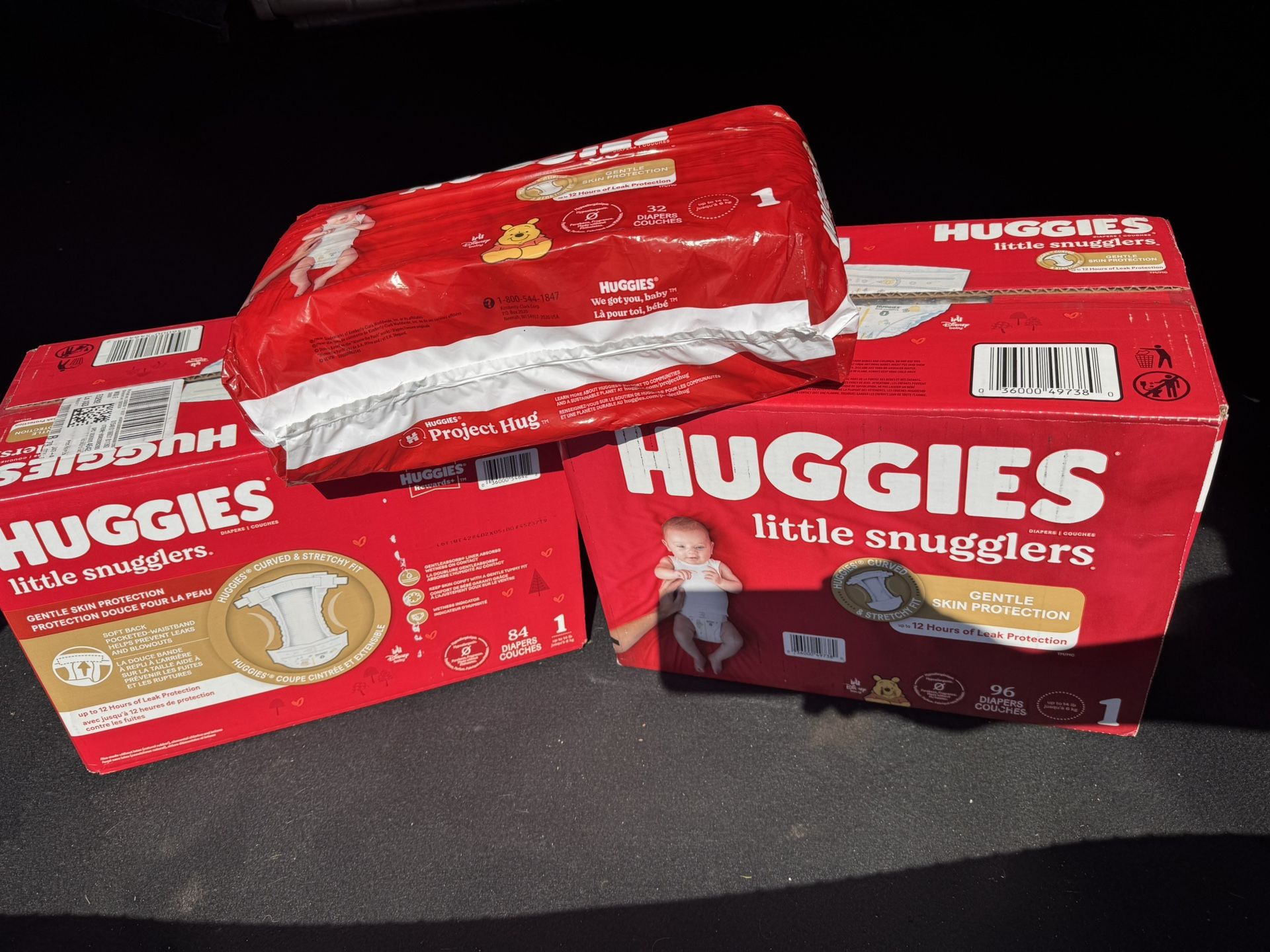 HUGGIES DIAPERS SIZE 1
