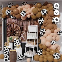 Cow Balloons Arch Kit New