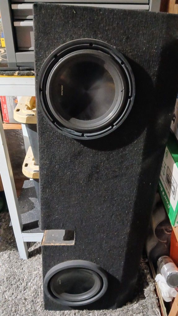 Alpine 10 Inch Long Box For Truck