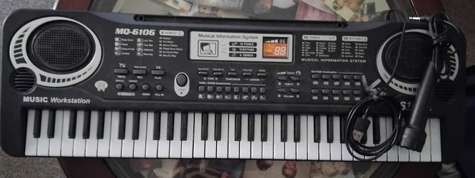 Keyboard For Child With Microphone