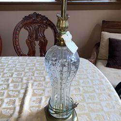 Vintage Glass Lamp