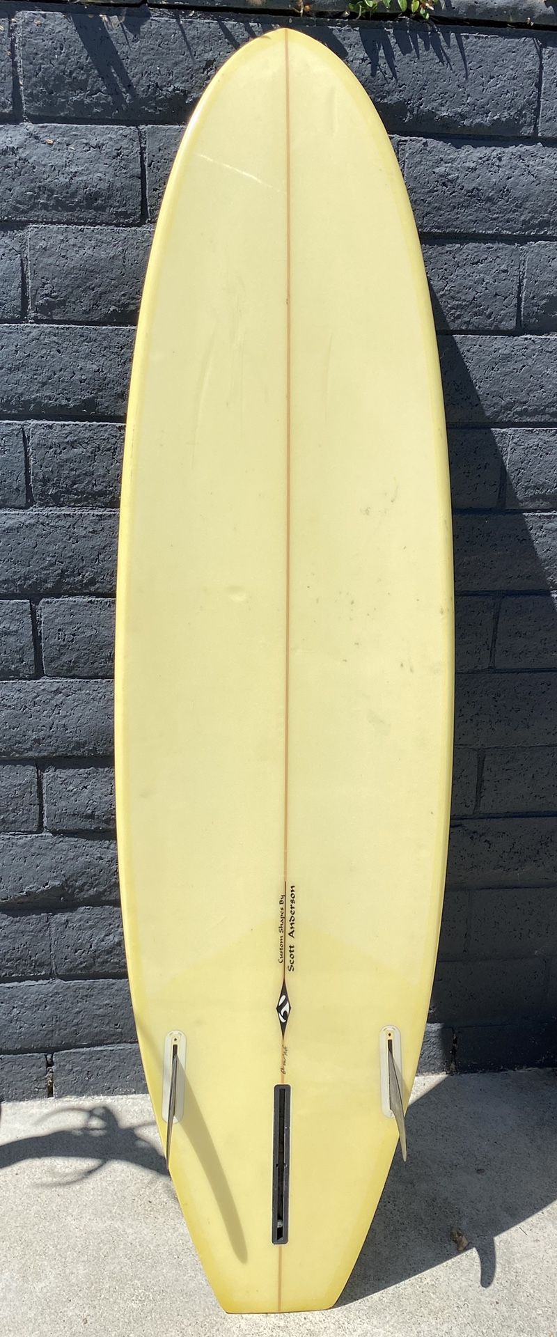 6'6" Scott Anderson Surfboard Evolver Model Fun Board