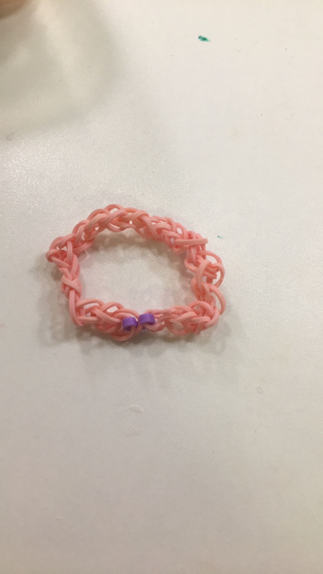 Pink Rubber Band Bracelet