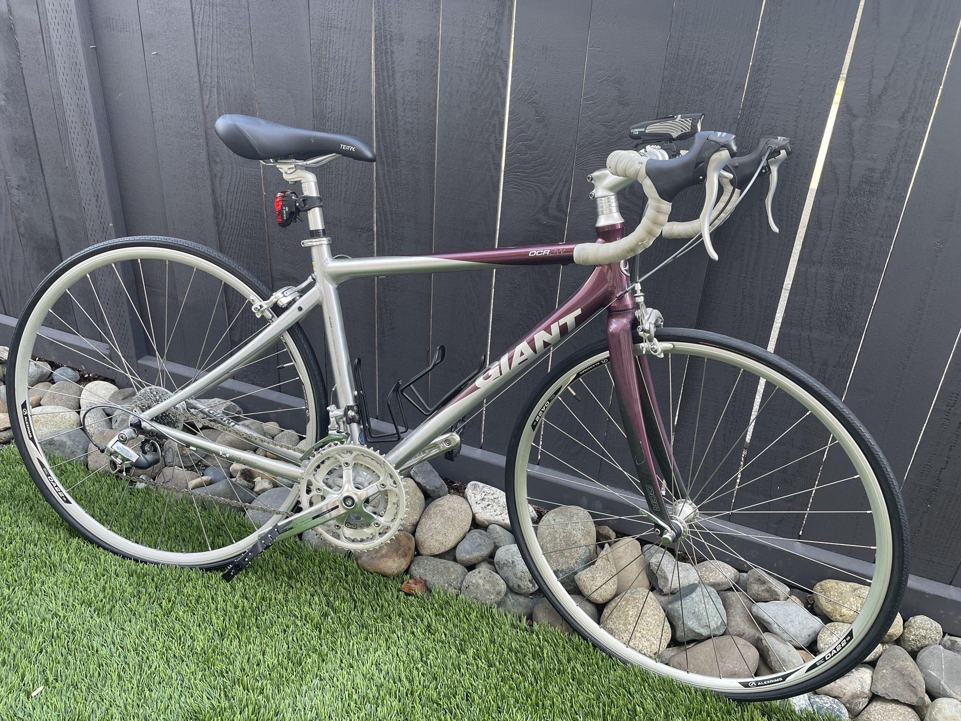 Giant Bike (Frame S) OCR3W + Solas 30, Terry Seat (New), Lumina 750