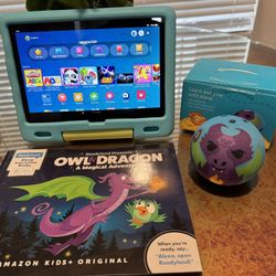 Amazon Fire HD 10 - 32gb + Echo Dot Kids Bundle