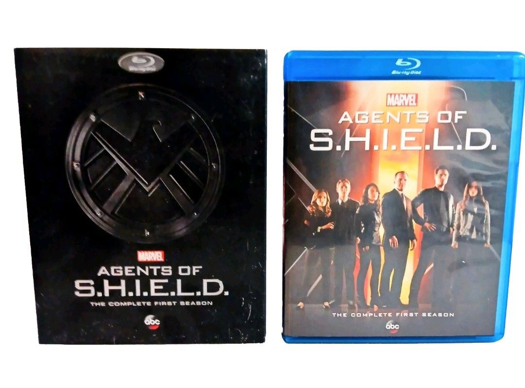 Marvel’s: Agents Of Shield Blu-ray 5-Disc Set Complete Season 1 2013 Like New