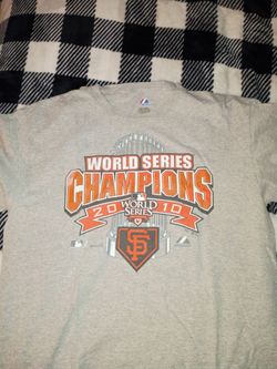 "Majestic's" 2010 World Series Champions shirt..Size Large..