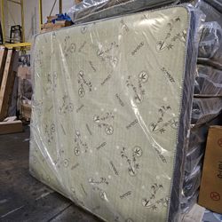 Double-sided 11 Inches King Size Mattress With Box Spring Special