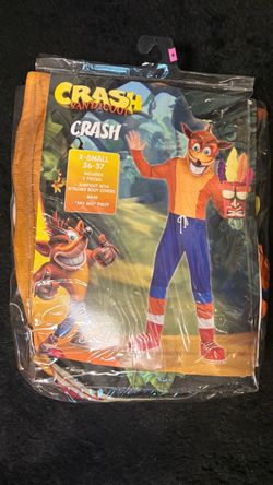 Crash Bandicoot Halloween Costume X-Small