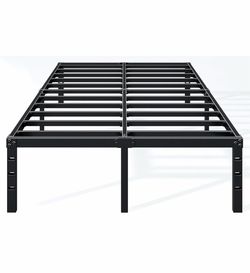 14-Inch Queen Size Metal Bed Frame – Gently Used