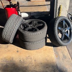 Rims And Tires Package 