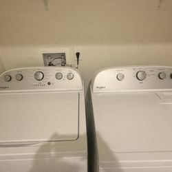 Whirlpool Washer And Dryer
