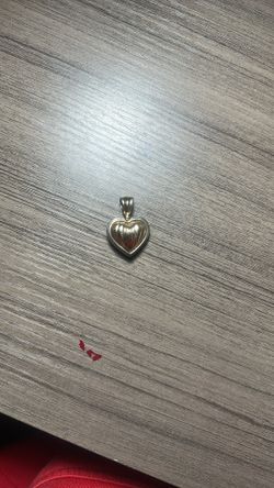 14k And 925 JCM Metropolitan Heart Pendant 