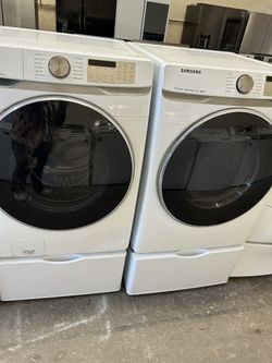 Samsung Front Load Washer And Dryer Set 