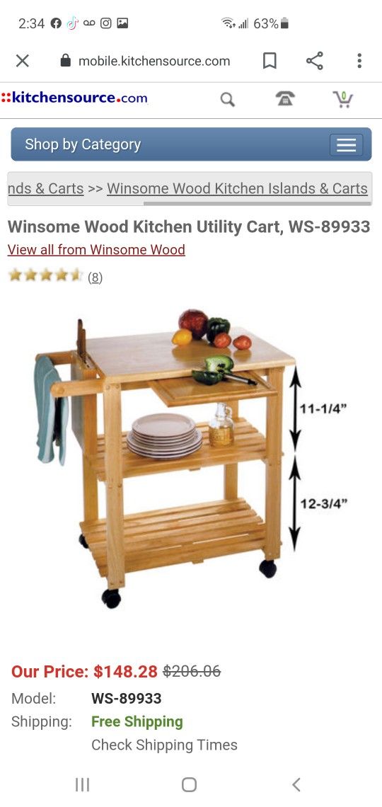 Utility Cart Brand New