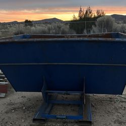 Heavy Duty Steel Dumping Hopper