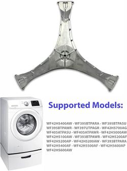 Washer Flange Shaft Assembly Compatible with Samsung Washing Machine Washer Spider Spinner Shaft Replaces DC97-17004A DC97-17004E