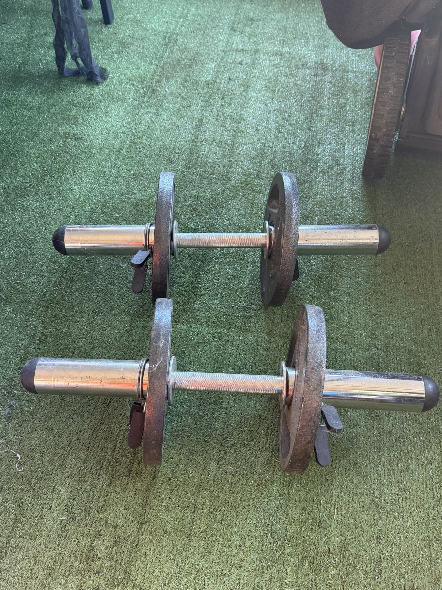 Dumbbells And Bar
