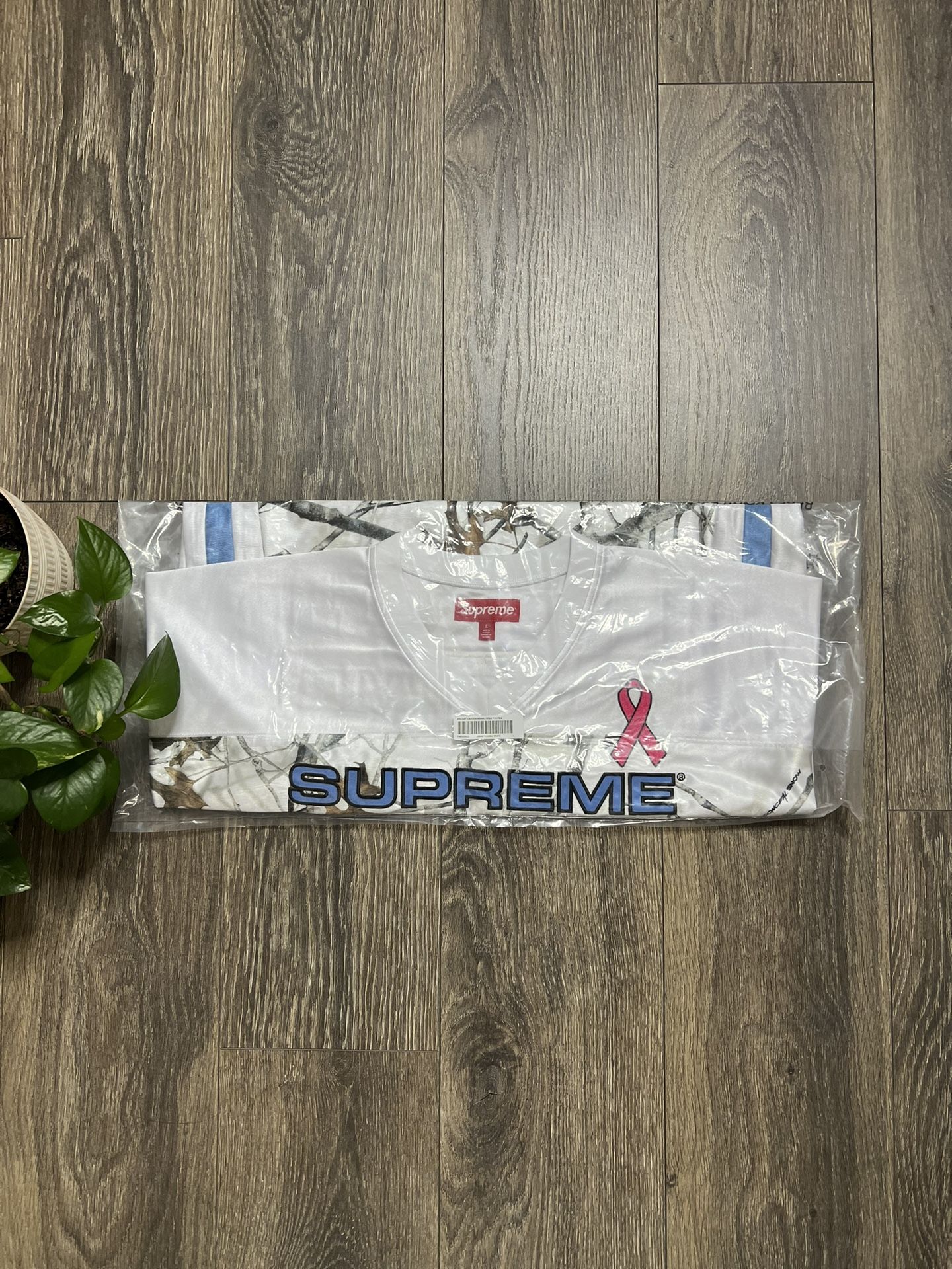 Supreme Breast Cancer Awareness Football Jersey White