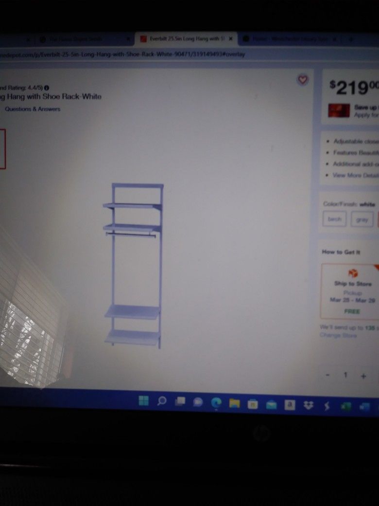 Closet/Wall Organizer 