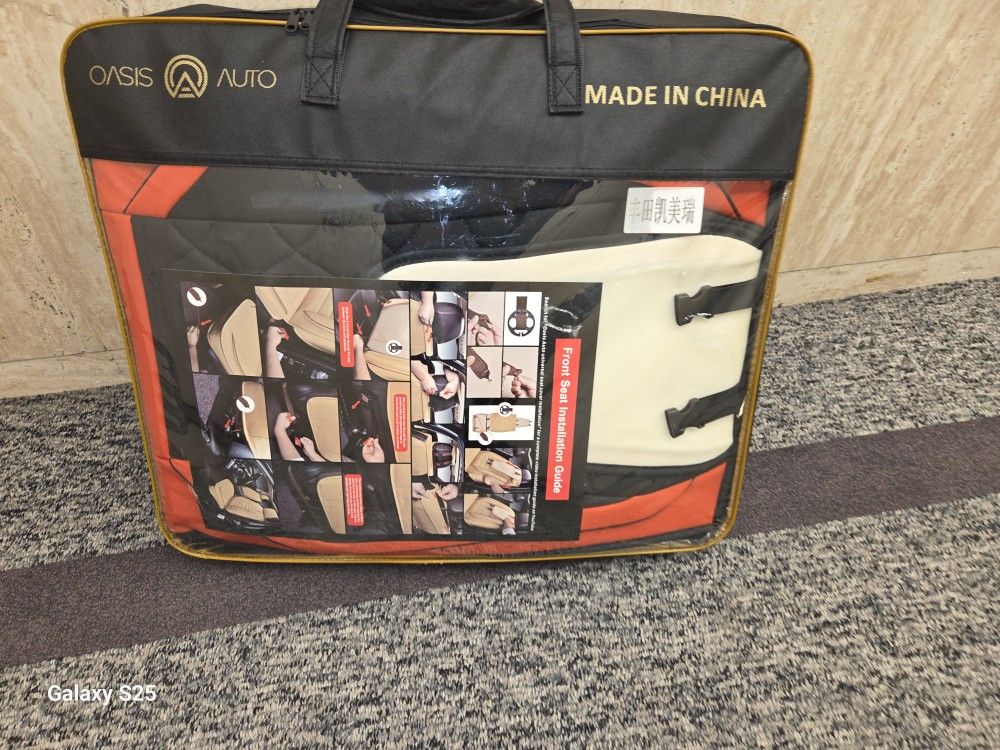 Oasis Auto car seat covers.