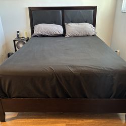 Bed frame (and Mattress If Desired)