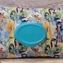 Mulan Pampers Wipes Cover