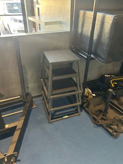 Rage Fitness 18” plyo box (2 available seperately or together)