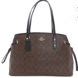 Coach Tote With Tassels