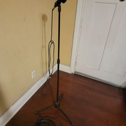 Nady Microphone And Stand 