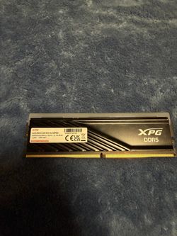 XPG DDR5 RAM Memory 16GB 6000MT/s Lancer Blade RGB Trigger Black